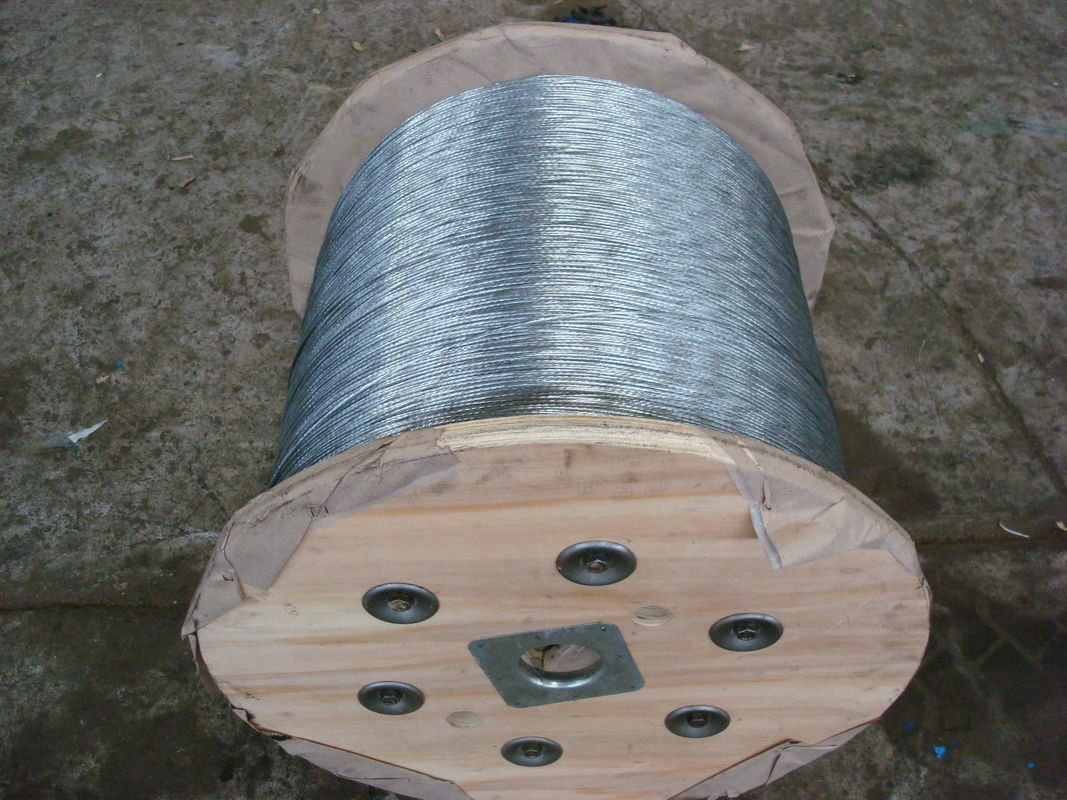 Durable Galvanized Steel Wire Cable For Overhead Transmission Line Of ABC Aerial Bundled Cable
