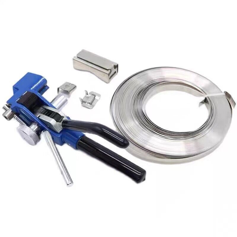 201/304/316 Stainless Steel Band 0.75mm For Cable Clamp Fixing On Concrete Pole