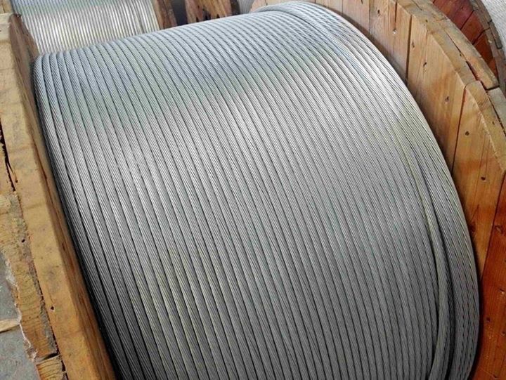 AISI ASTM BS DIN JIS High Tension 3.05mm Galvanized Steel Strand EHS Cable